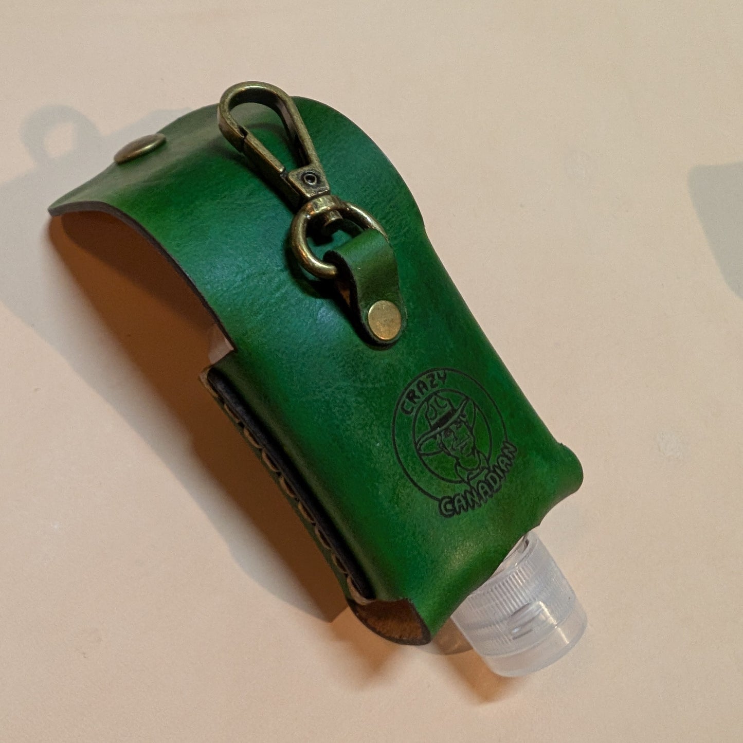 Handcrafted Leather Hand Sanitizer Pouch