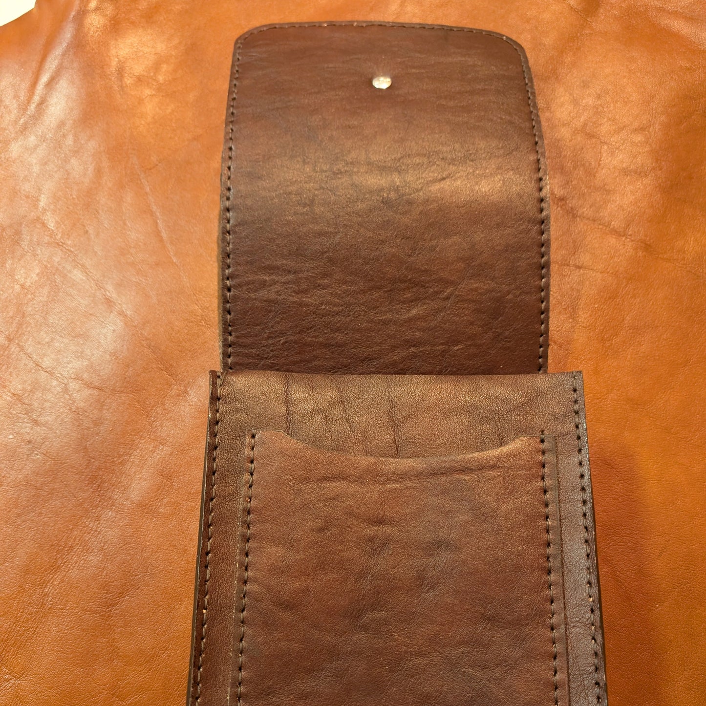 Handcrafted Leather Carry-All Hip Pouch