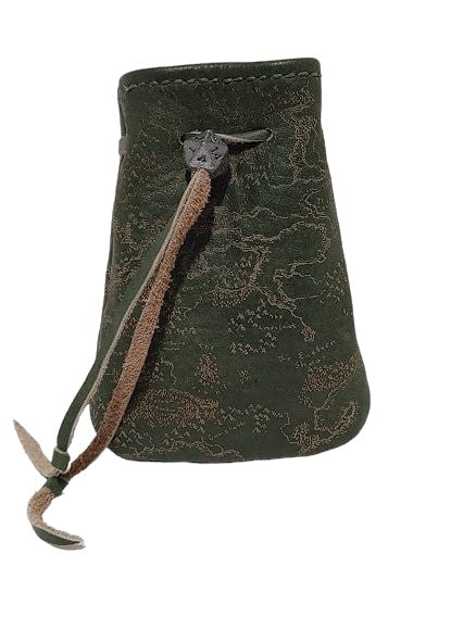 Roleplaying Dice Pouch Designed for Roleplay Gamers, these Dice Pouches can hold up to 2 or 3 sets of your favorite polyhedran dice. Right now, we have just a few designs, but we will be adding more if there's enough interest